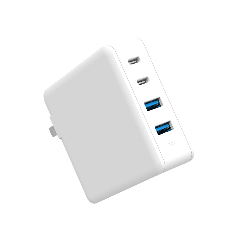 氮化镓充电器100w手机充电头gan4口快充插头适用tc华为苹果笔记本