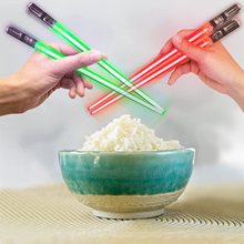 Chop Sabers Lights Up Lightsaber Chopsticks Luminous跨境专供