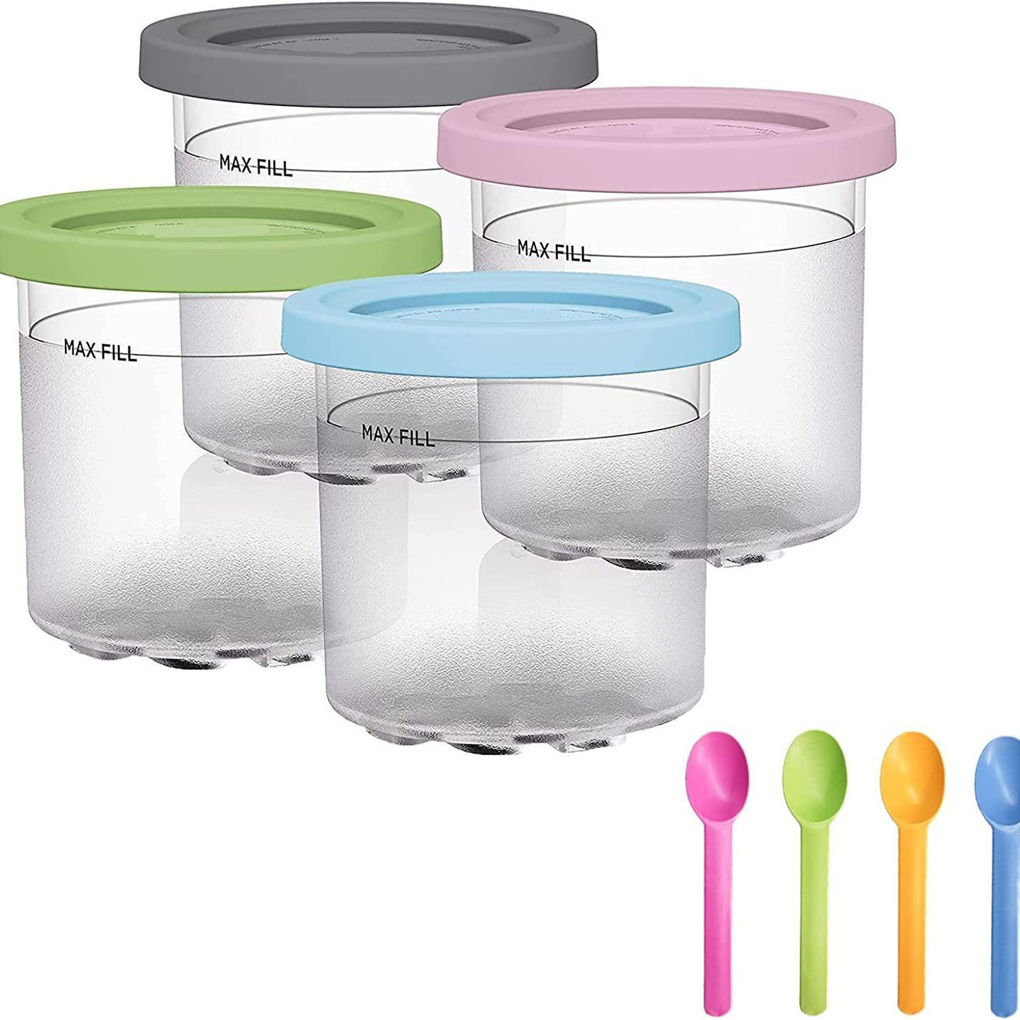 Suitable for Ninja Ice Cream Pints Lids Ice Cream Jar Nc299amz Nc3