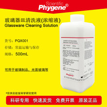 玻璃器皿清洗液清洗剂(浓缩液) 500mL可配制50L 低泡型 PHYGENE