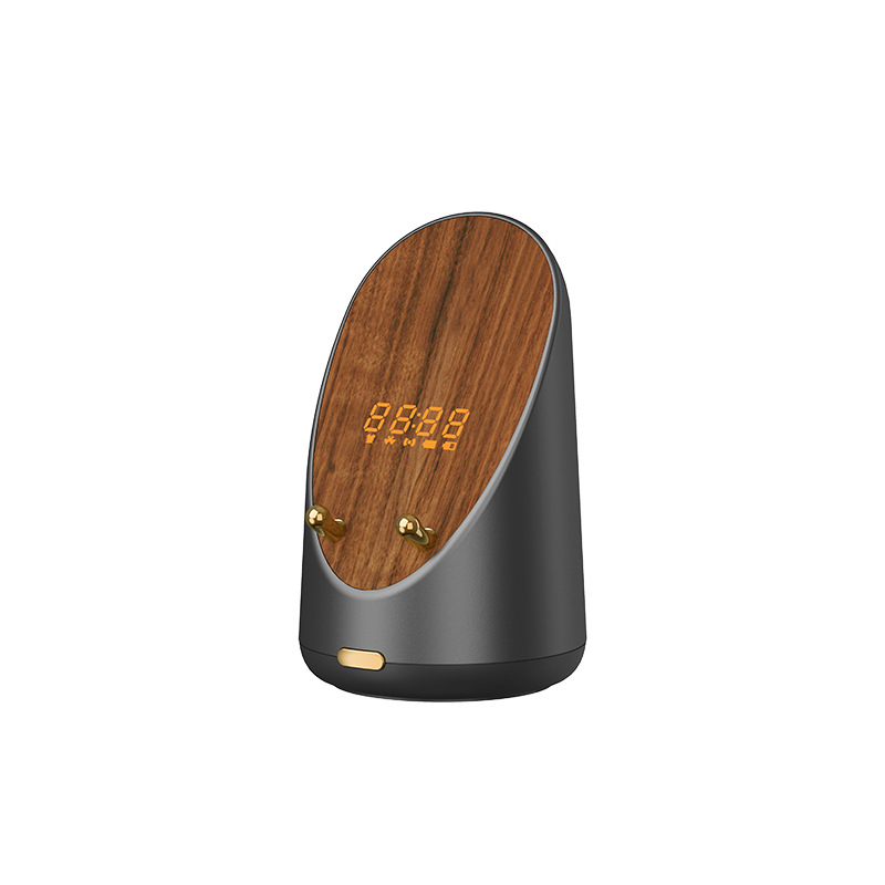 Gift Creative Mobile Phone Wireless Charging Induction Speaker Multi-Purpose Alarm Clock Computer Desktop Subwoofer Bluetooth Speaker