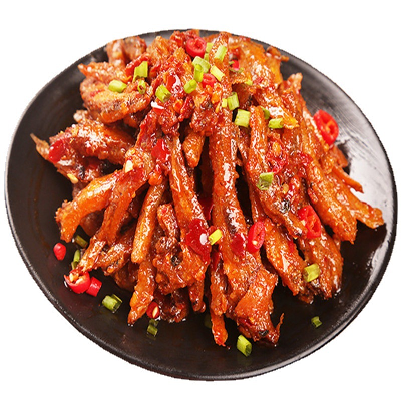 香辣小鱼仔 糖醋小鱼干小包装零食2味丁香鱼干下酒菜 直发