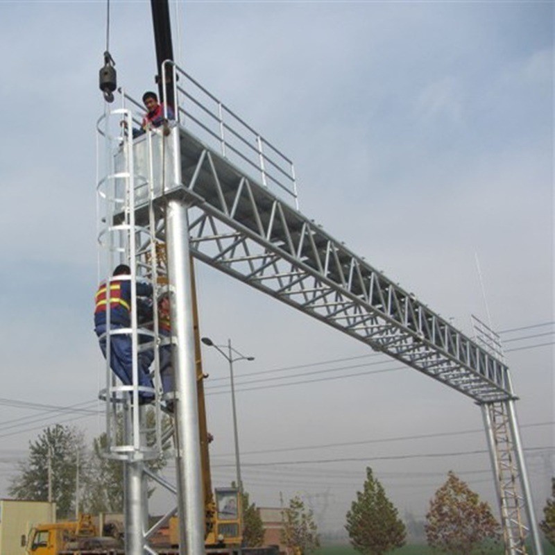 高速公路龙门架 道路限高杆 限高架 公路限高牌 etc龙门架