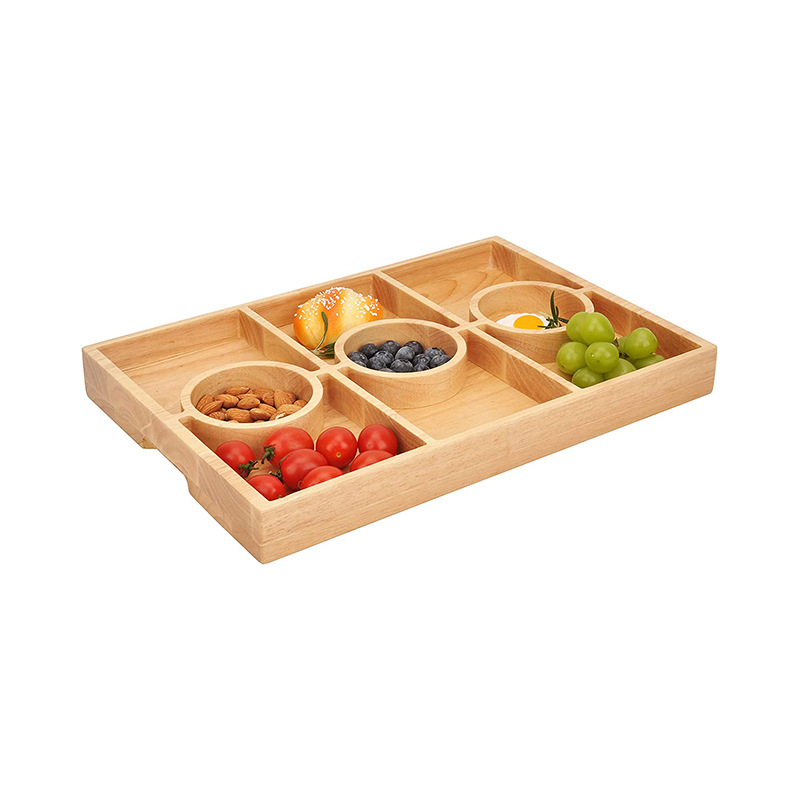 Wooden Cutting Board Small Fruit Snack Dish Food Cooked Dessert Vegetable Appetizer Tray Cheese Board