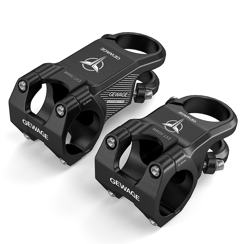 gewage自行车把立铝合金负角度把立山地公路车立管负角度竞速把立