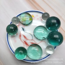 八花玻璃珠 玻璃弹珠儿童游戏机用 花瓶装饰 鱼缸造景 实心琉璃球