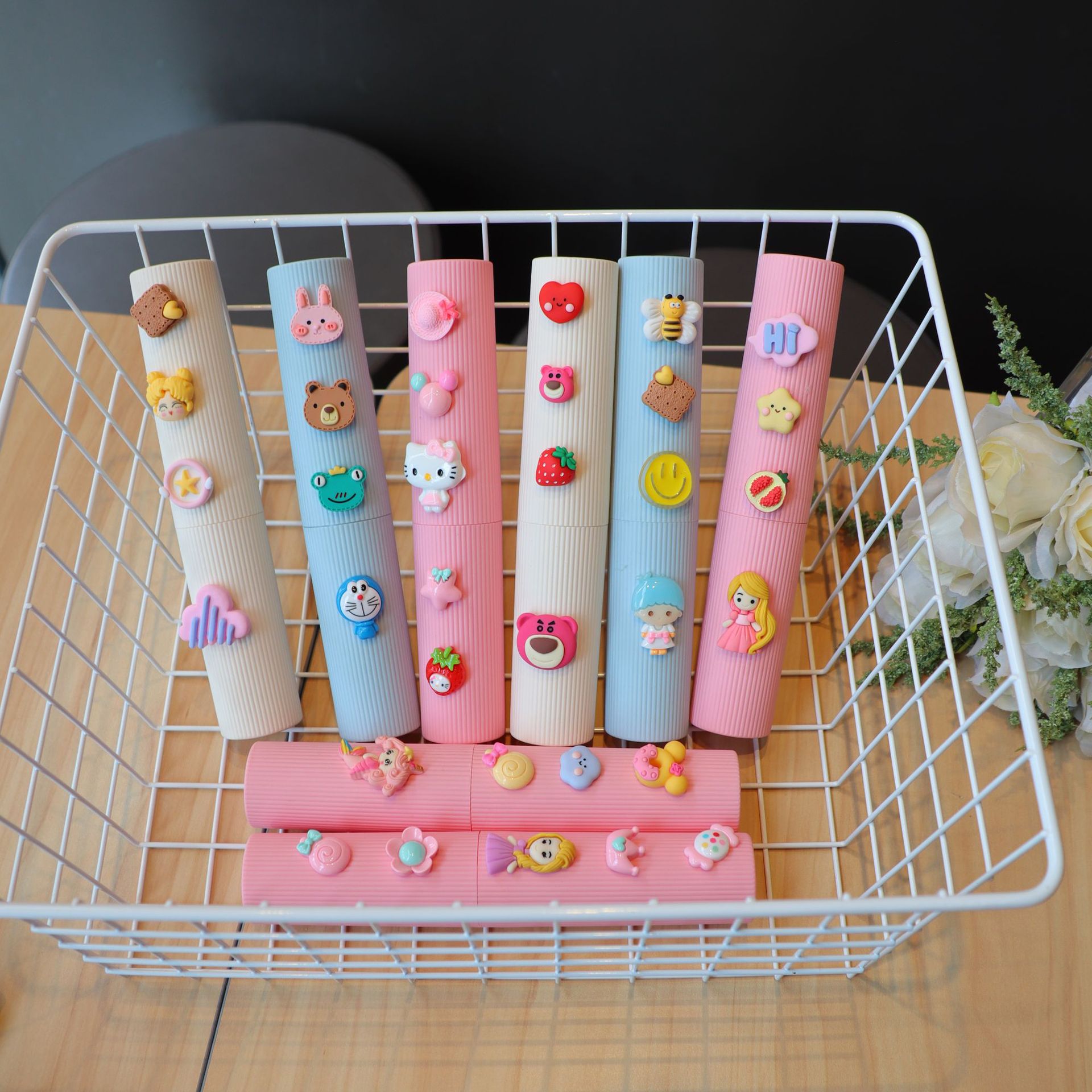 卡通牙具盒塑料牙刷桶牙桶旅游学生便携迷你小号牙刷盒少女心可爱