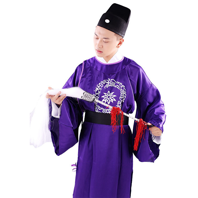 新款明朝宫廷太监服装男古装侍卫公公大总管影视演出服装戏服佛尘