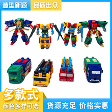 厂家热卖ZJ899-85汽车变形机器人模型玩具儿童双模式战士战斗武器