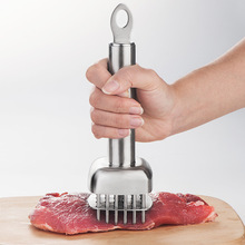 不锈钢松肉针牛排针嫩肉针锤肉断筋器插扣肉烧肉扎孔器