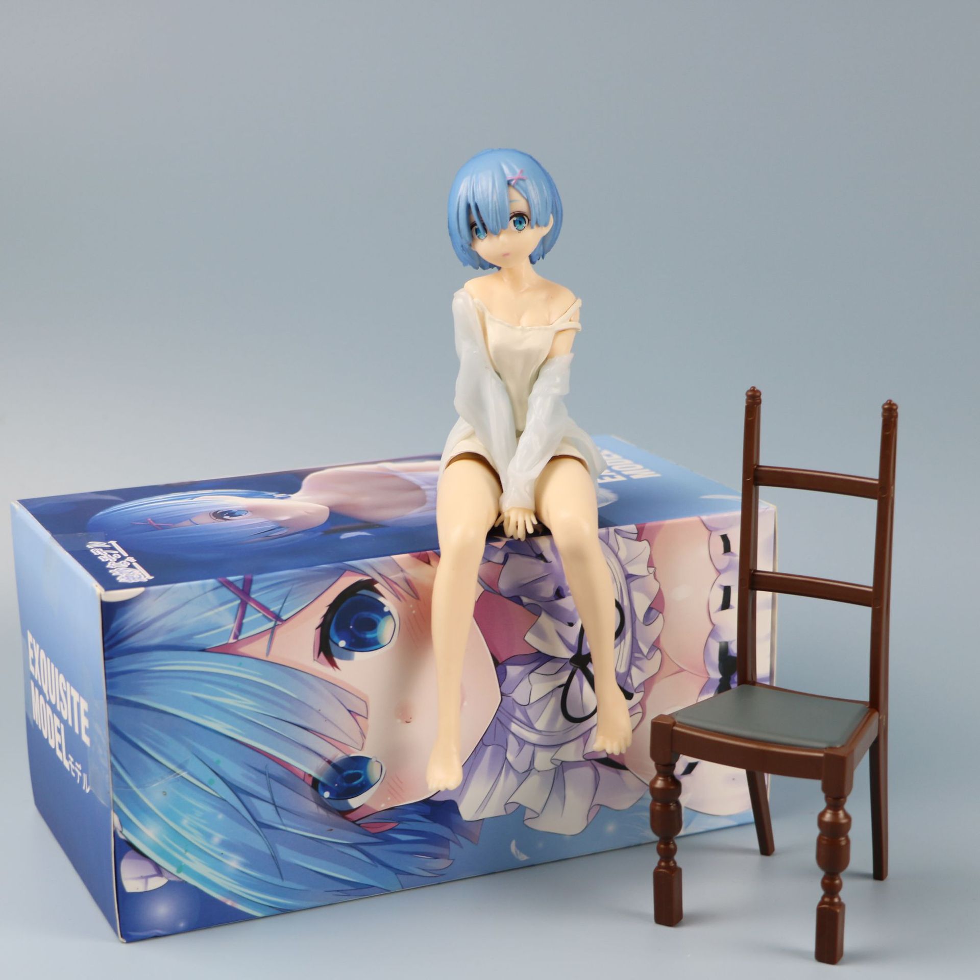 动漫手办二次元美少女睡衣盒装蕾姆从零开始的异世界模型手办玩具