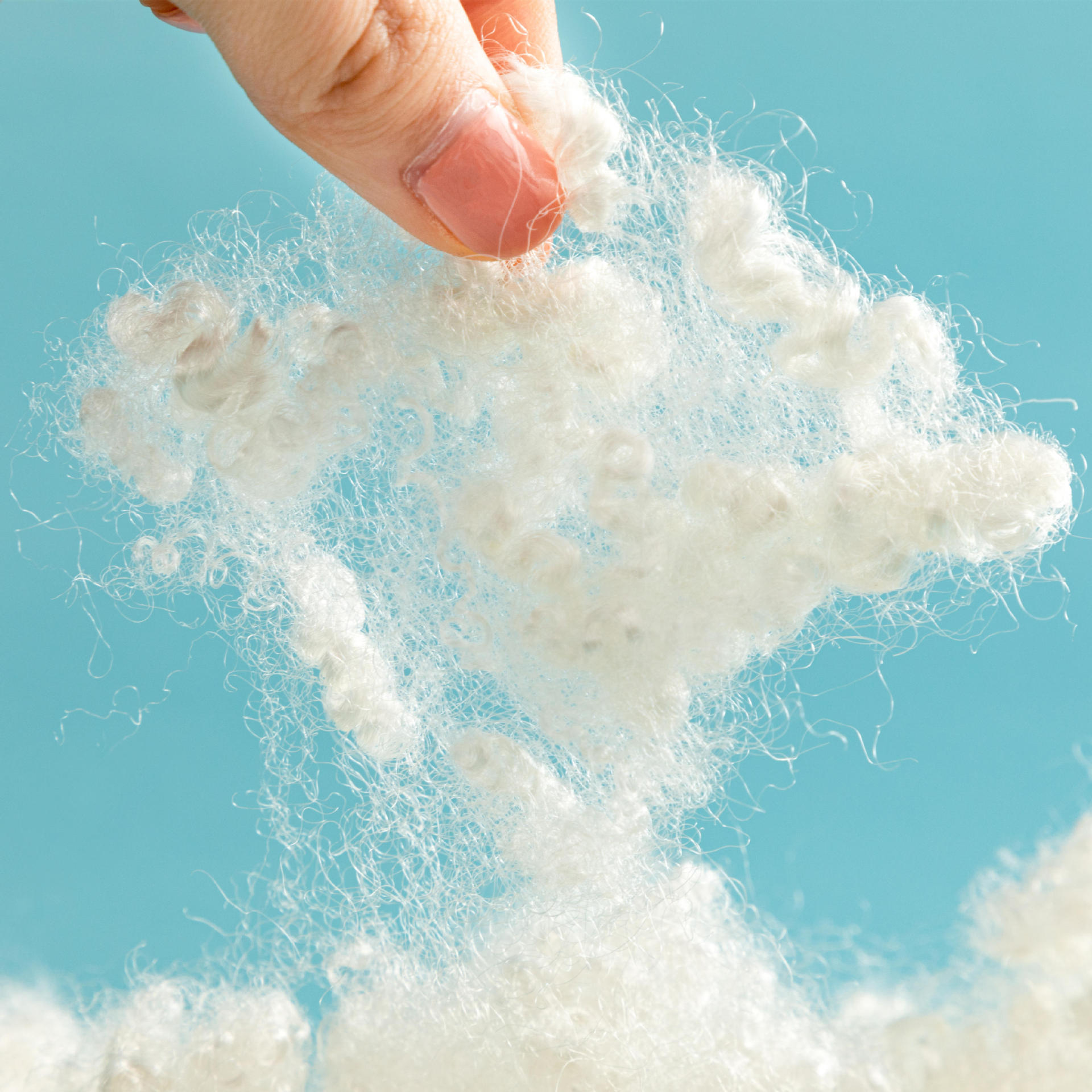 江苏化纤厂批发 再生涤纶三维中空聚酯短纤维 高弹丝 15d64无硅