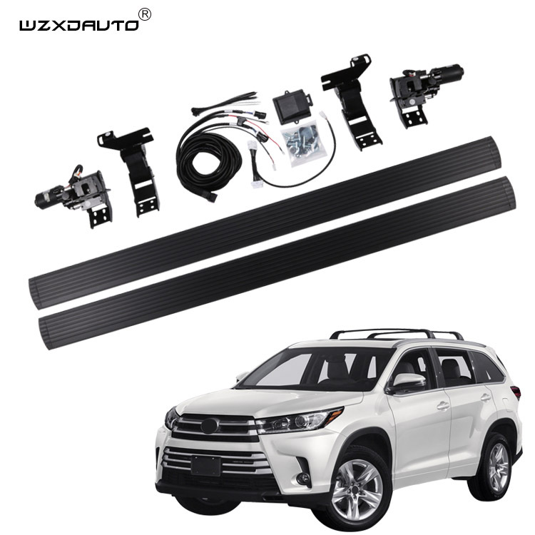 适用于21款汉兰达电动侧踏板电动外侧智能伸缩脚踏板-阿里巴巴