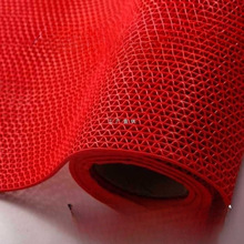 红地毯厕所防滑垫S型镂空防滑地垫浴室网格地垫塑料PVC耐磨