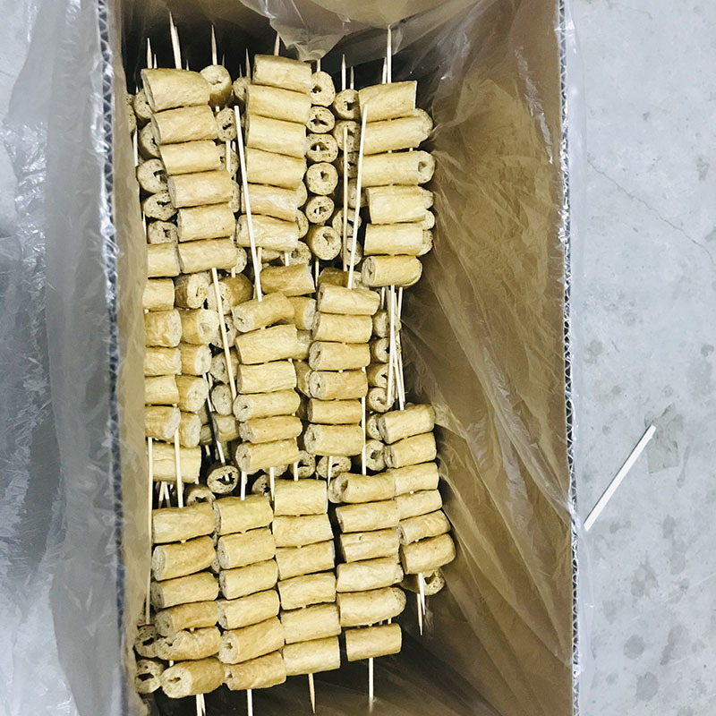 豆肠串150串豆皮棍人造肉豆制品素鸡肠关东煮麻辣烫火锅商用炸串