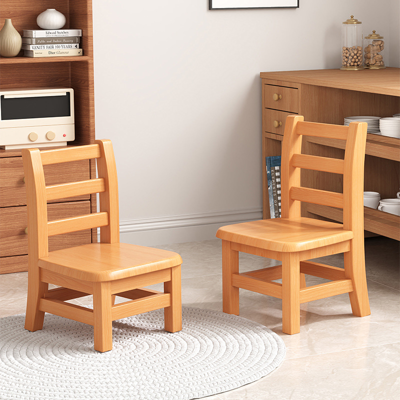 小椅子家用靠背实木小凳子靠背小椅房间小椅子小型小椅子久坐舒服