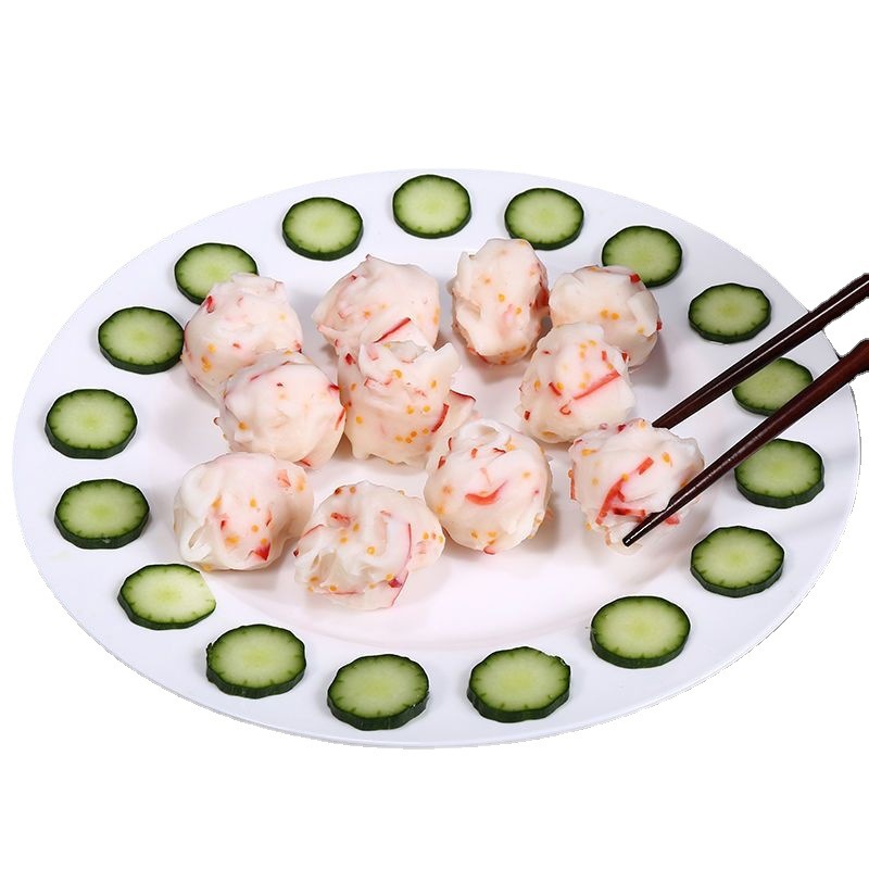 虾制品鱼籽龙虾丸冷冻龙虾球关东煮食丸子海鲜虾肉丸精选批发包邮