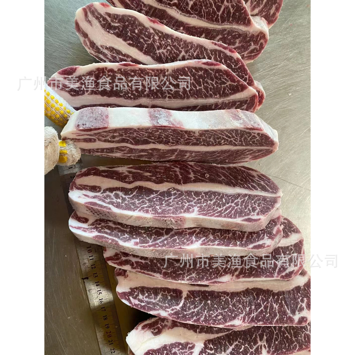 美国ibp红标245l牛小排原切雪花牛肉香煎烧烤西餐厅用 按称重发货