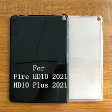 适用亚马逊Fire HD10 Plus2023 2021/2022平板保护套透明防摔软壳