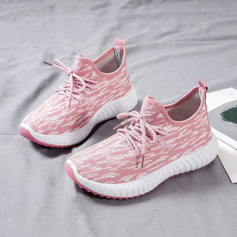 Women's Shoes 2023 New Popular Coconut Shoes Women's Flat Casual Shoes Women's Breathable Mesh Sneaker Women's Shoes Wholesale