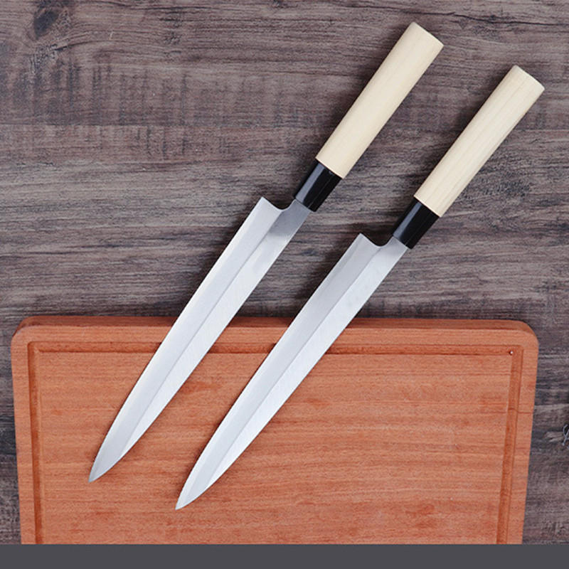 刺身刀日式柳刃专业鱼生片刀剖鱼工具刀寿司料理出刃刀具三文鱼刀