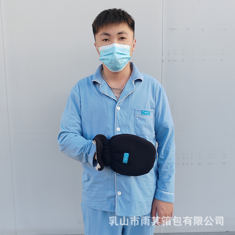 雨其琳骨折术后石膏保暖手套加厚加绒胳膊受伤手指截肢冬季防寒套