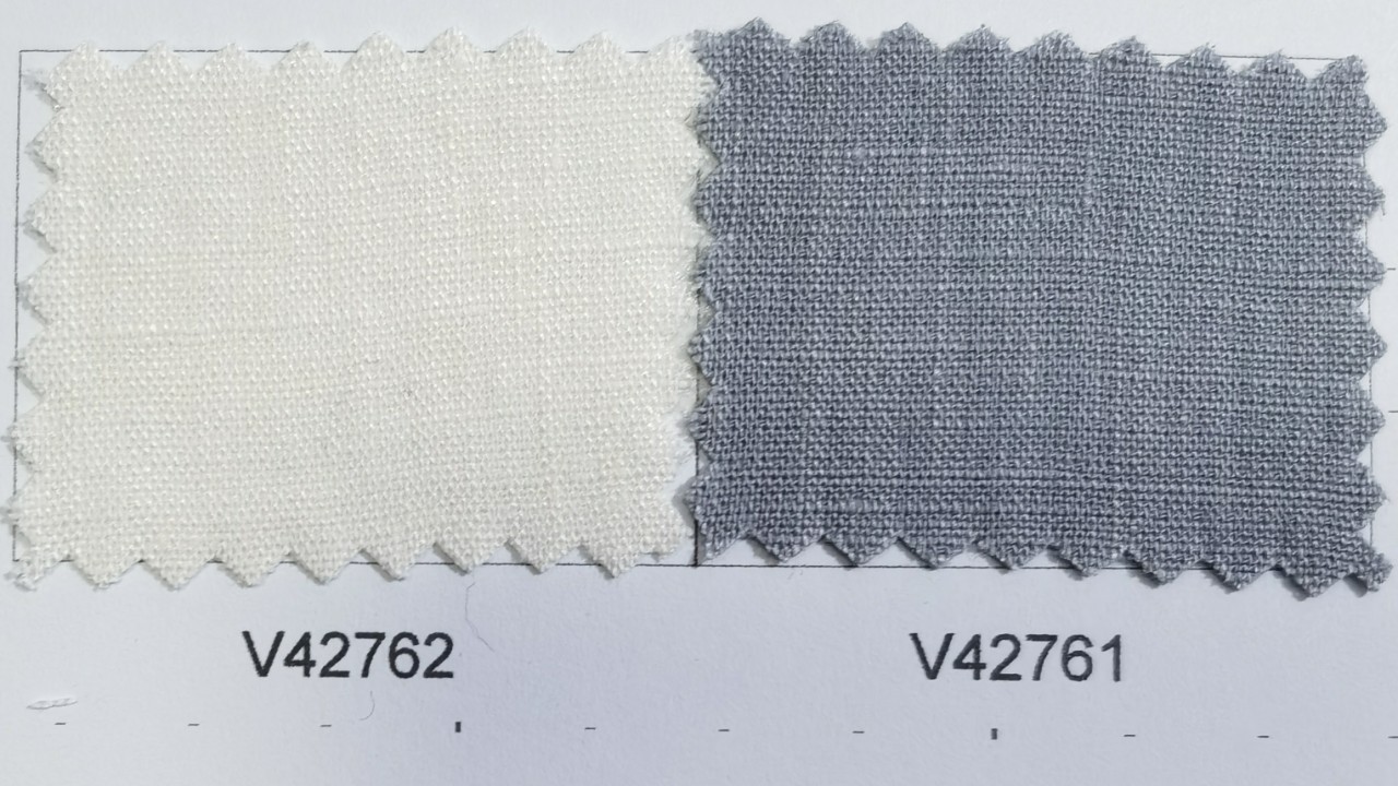 新品310克97/3亚麻棉梭织平布 西装裤衬衫裙子夹克