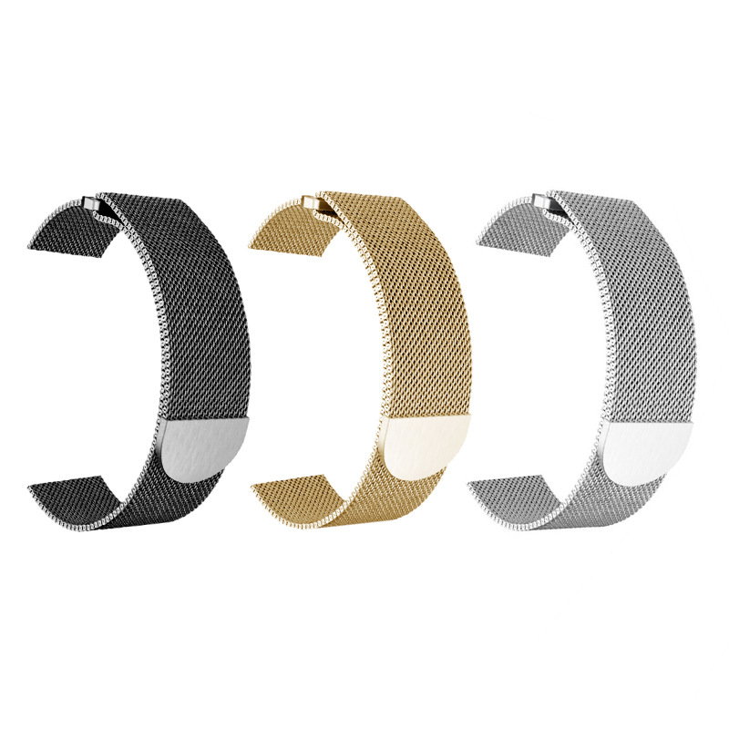 Suitable for Apple Watch Iwatch7 Strap New Two-Section Semicircle Tail Milan Nice Strap Metal Magnetic Strap