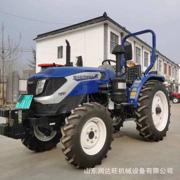 农田耕地雷沃504-e拖拉机 山地旋耕犁田机 四缸四驱旋耕机