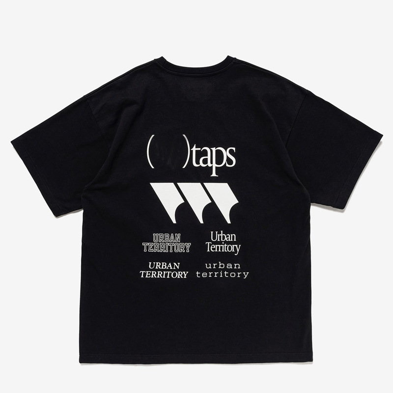 潮牌wtaps夏季短袖男日系休闲宽松圆领印花纯色半袖t恤-阿里巴巴