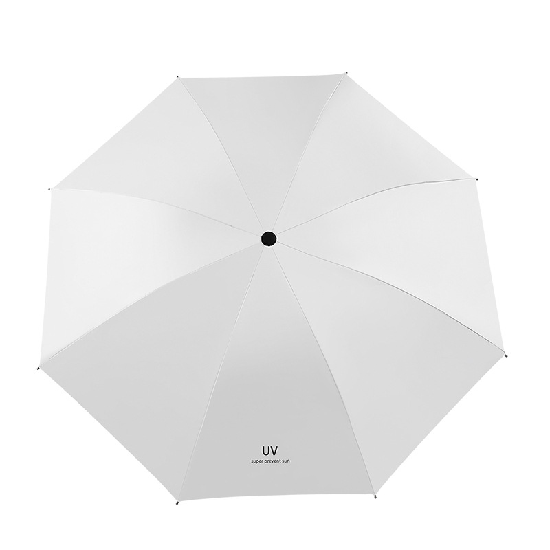 Uv Umbrella Wholesale Three-Fold Sun Protection Umbrella Rain and Rain Dual-Use Folding Sun Umbrella Manual Lovely Umbrella Uv Protection