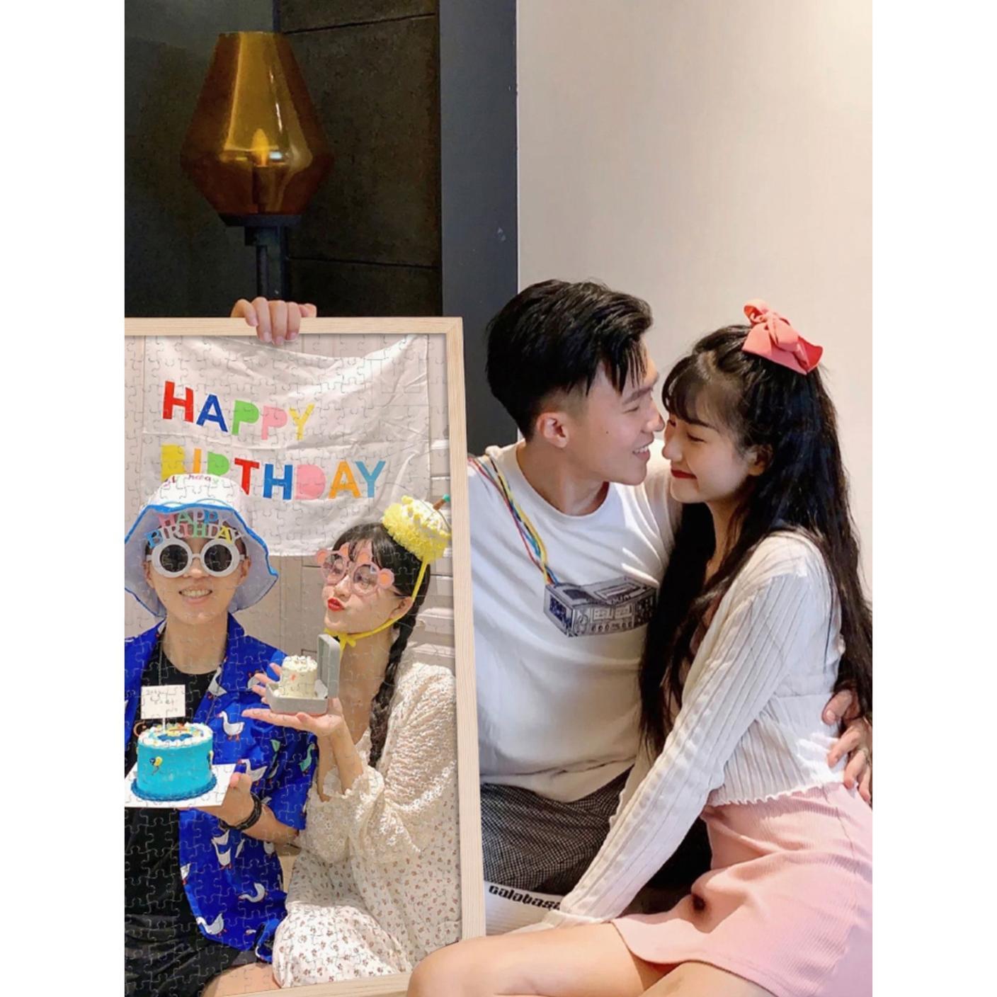 520片拼图照片人像画像真人生日礼物情侣情人节diy手工女朋友