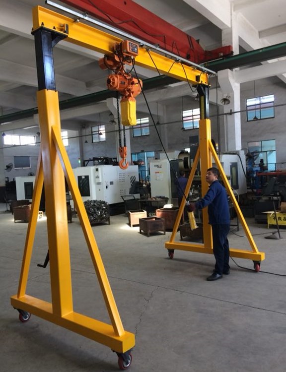 龙门架 龙门吊 手推 起重机 1吨2吨3吨 小型移动 厂家供应 质量优