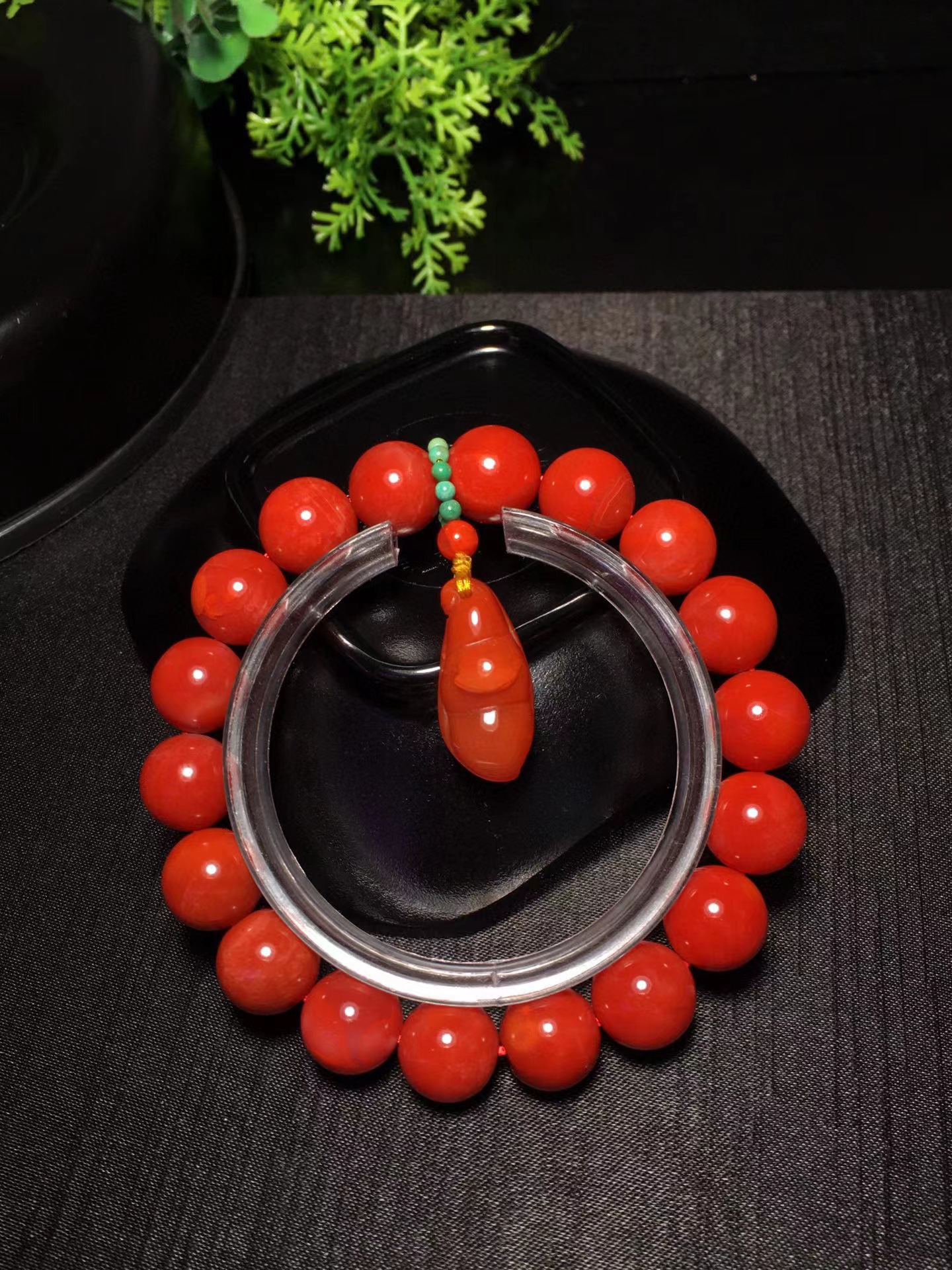 中国红天然南红手串精品南红柿子红手链-阿里巴巴
