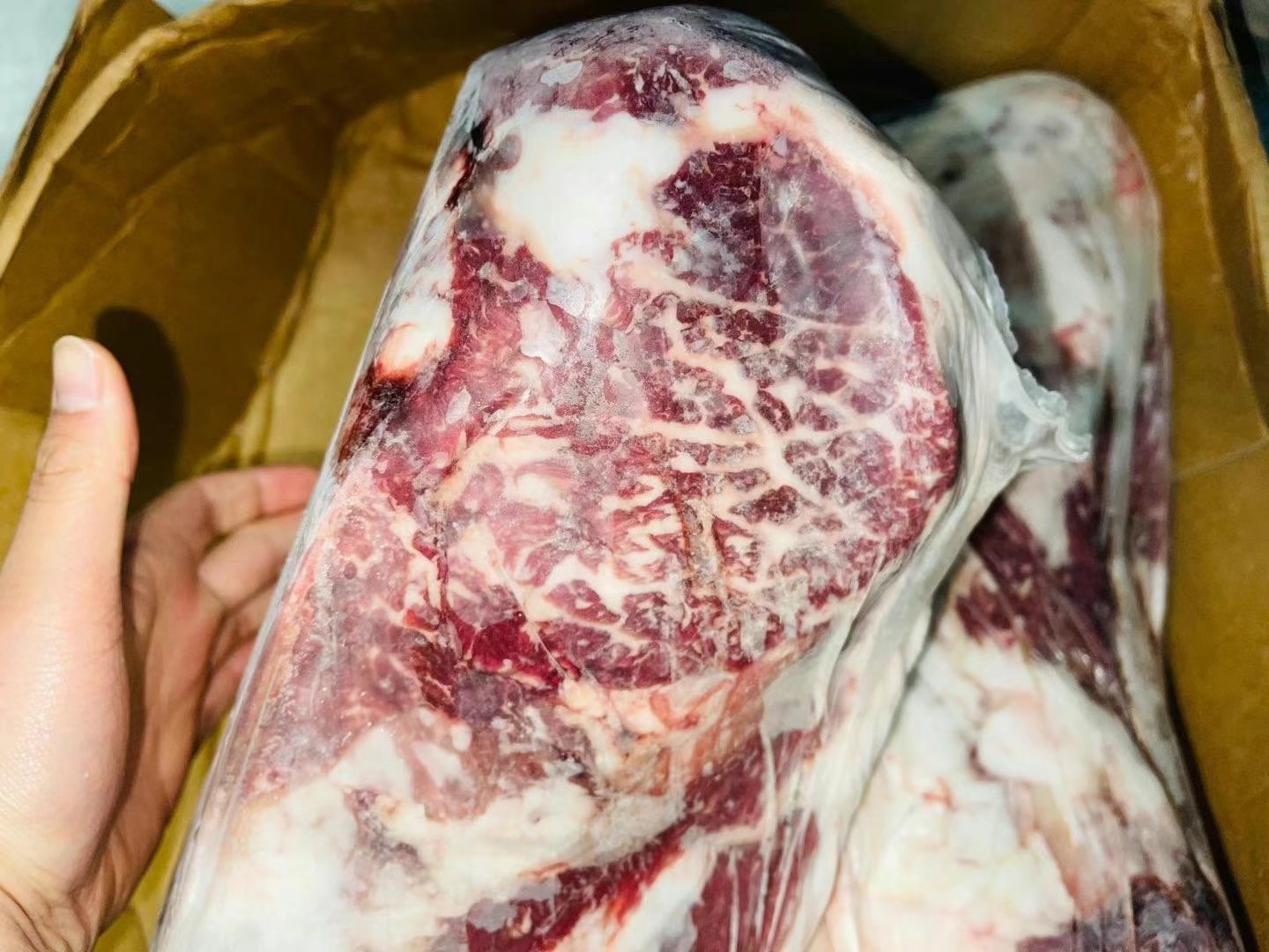 安格斯m3大米龙1000克国内外原切牛排牛肉原料批发