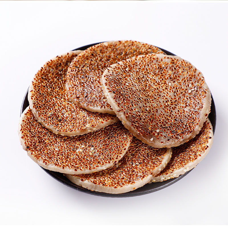 重庆开县冰薄月饼五仁四川特产老式中秋冰糖土月饼开州传统芝麻饼