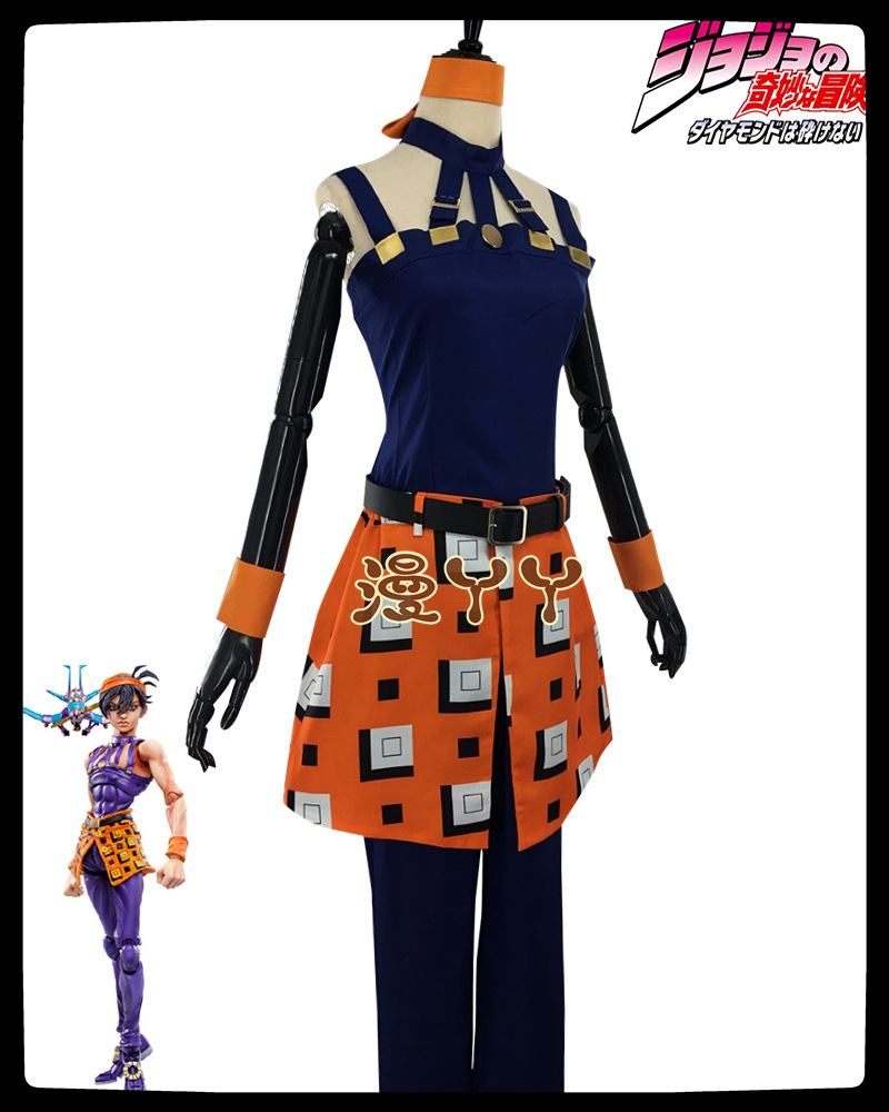 jojo的奇妙冒险cos服黄金之风 纳兰迦·吉尔卡cosplay服装