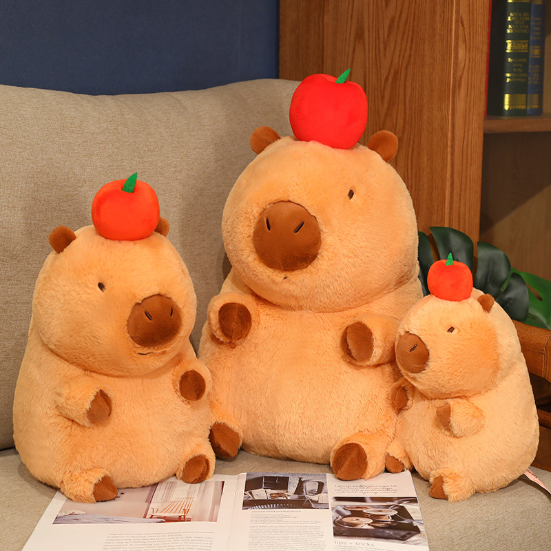 internet hot capabala doll doll capybara plush toy creative doll birthday birthday gift wholesale