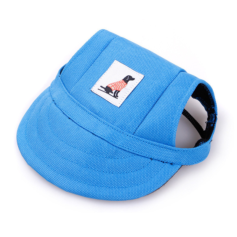 Cross-Border Hot Sale Dog Cat Pet New Baseball Cap Hat New Teddy Sunshade Breathable Peaked Cat Hat
