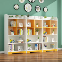 新款简约现代学生落地置物架书柜书架卧室多层书架收纳柜家用储物