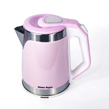 粉色家用办公室养生壶kettle不锈钢烧水壶外贸电热水壶食品级