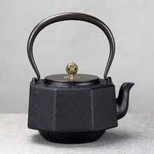 铁壶铸铁泡茶日本烧水壶泡茶专用电陶炉煮茶器套装茶炉煮茶壶茶具