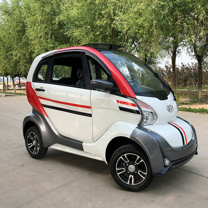 s1太阳能电动汽车出口淘宝外贸成人老年代步车电动车四轮车电瓶车