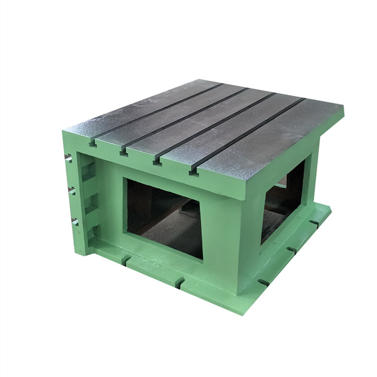 80摇臂钻床工作台t型槽方箱 机床垫箱 等高方箱辅助工作台630