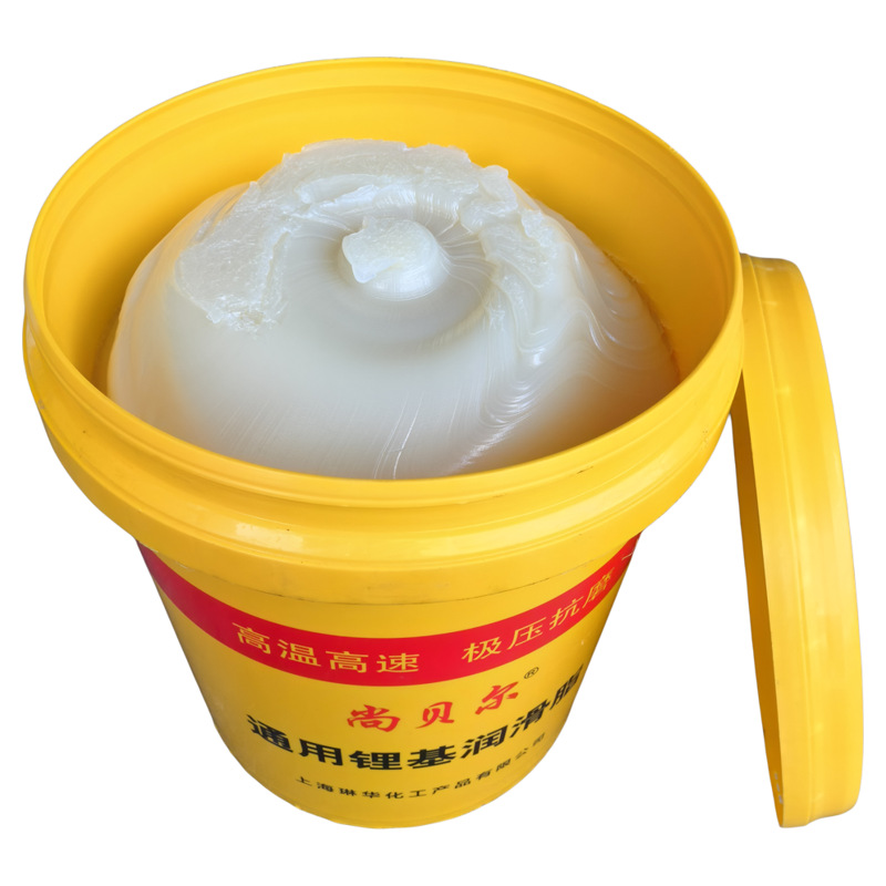 国标3#通用锂基脂白色高温黄油工程机械挖机轴承铲车货车打黄油