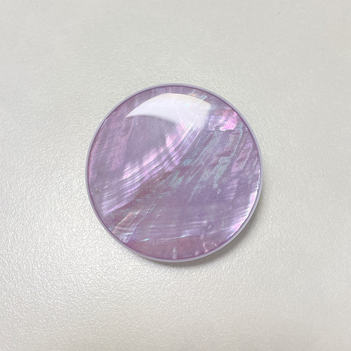 适用滴胶贝壳贝母气囊支架伸缩桌面手机指环折叠绕线器苹果12