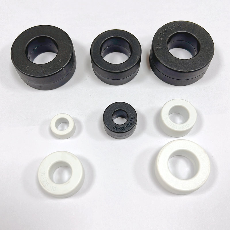 非晶磁环纳米晶磁环共模滤波磁环黑壳白壳