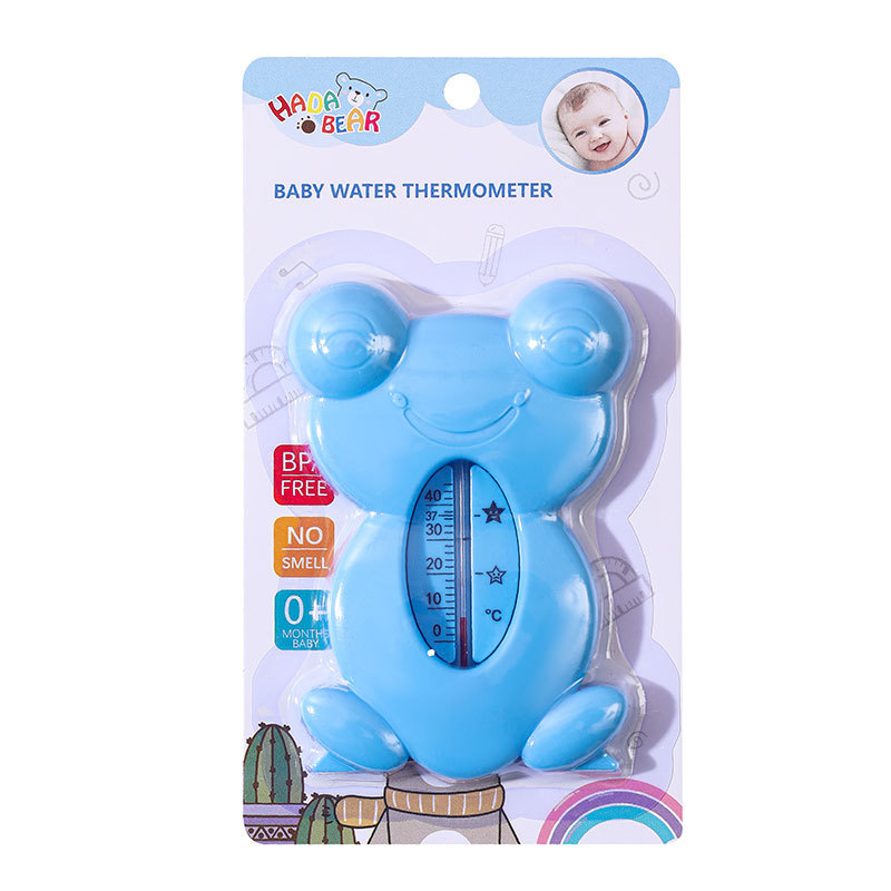 English Packaging Baby Cartoon Water Thermometer Baby Bath Special Thermometer Newborn Bathtub Temperature Measurement