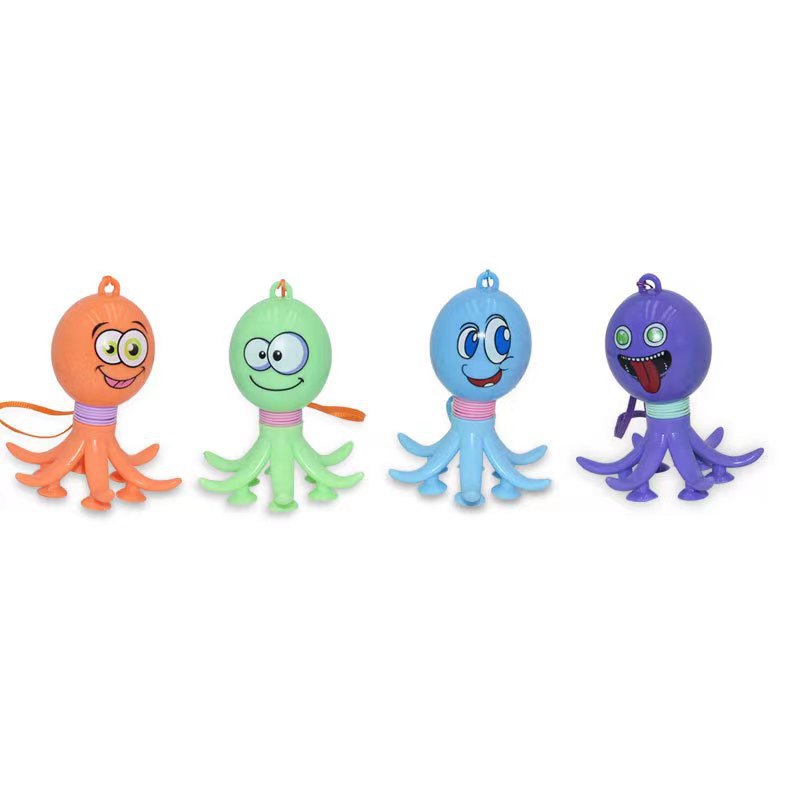 New Octopus Stretch Tube Sucker Light-Emitting Mobile Phone Bracket Variety of Shapes Extension Tube Toy Shape Changeable Cute