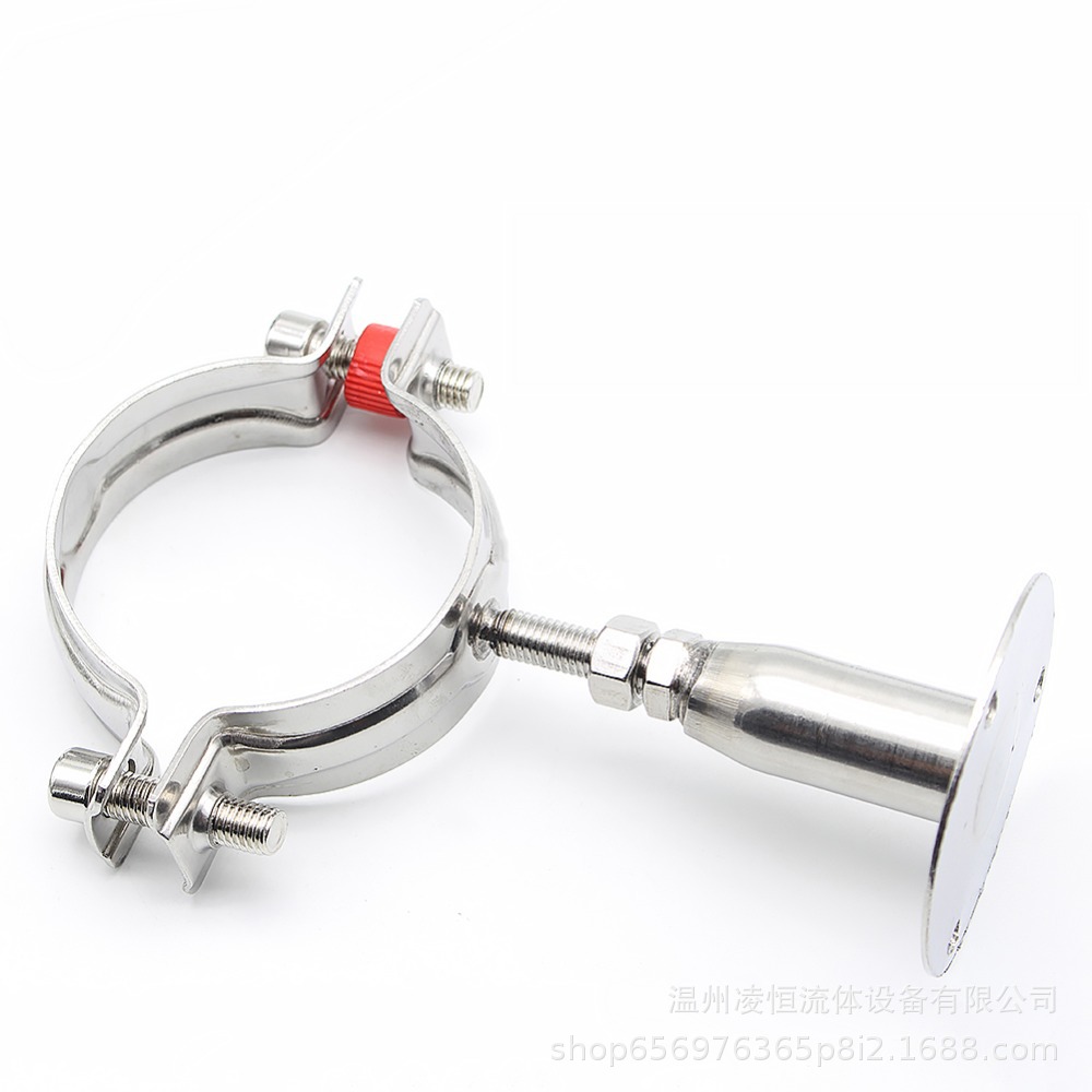 不锈钢管子夹管道固定卡子支架圆管卡扣抱箍水管紧固-阿里巴巴